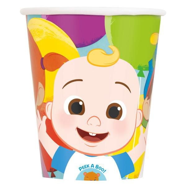 Cocomelon 9oz Paper Cups, 8ct