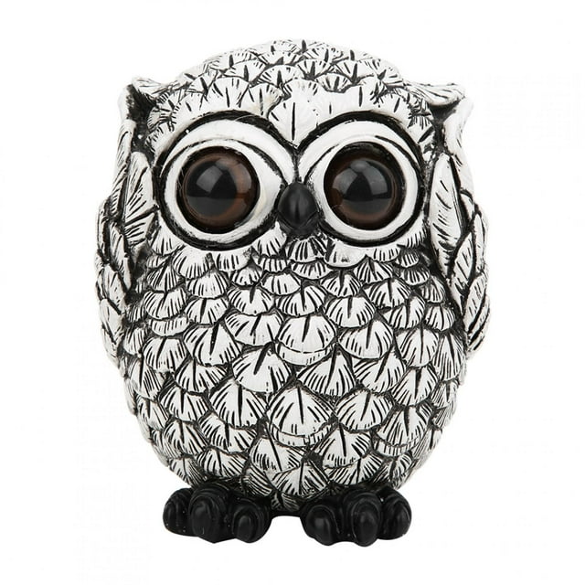 Ornement Synthétique Hibou Exquis Cadeau Design Révolutionnaire