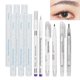 thumbnail image 4 of Regla de rotulador marcador de cejas portátil suave y seguro para salón para el hogar ANGGREK Otros, 4 of 8