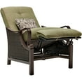 thumbnail image 5 of Hanover Ventura Wicker and Steel Outdoor Lounge Chair, Vintage Meadow, 5 of 17