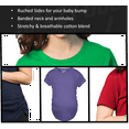 thumbnail image 5 of Cute Maternity Shirt Penguin Push Present for New Mom Baby Announcement Top, 5 of 7