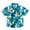 Light Blue, variant on WhouRiu Boys Shirts Short Sleeve Cartoon Prints Button Tops Kids Hawaii Beach Holiday Shirts Black,Sizes 18-24 M