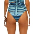 thumbnail image 2 of Beach Riot womens  Highway Bikini Bottom, l, Blue, 2 of 5