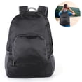 thumbnail image 1 of 1 Uds mochila plegable ultraligera resistente al agua duradera Camping viaje senderismo mochila para hombres y mujeres negro, 1 of 8
