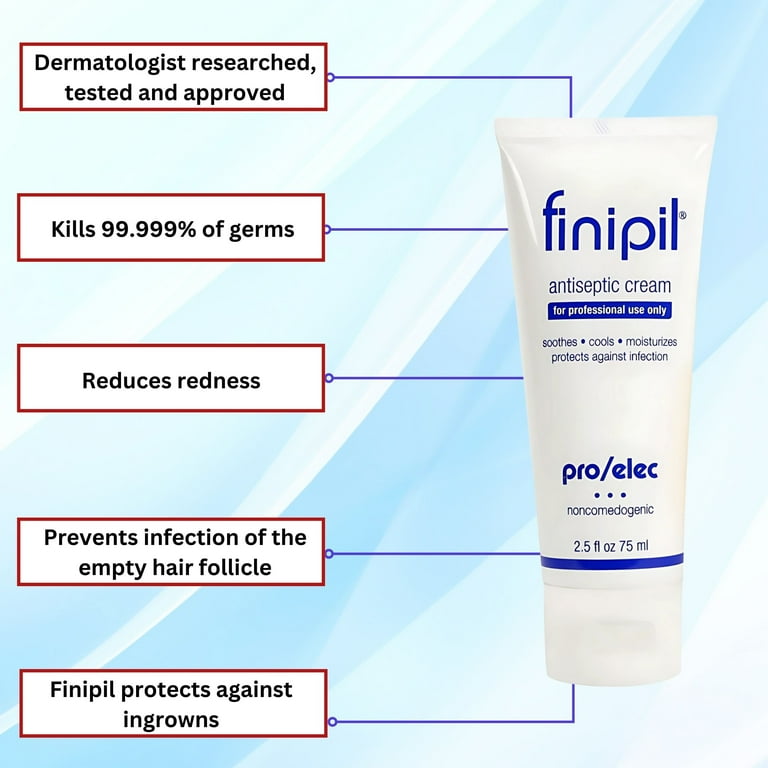 Nufree Nudesse Finipil Antiseptic Cream, Professional Use, 2.5 oz