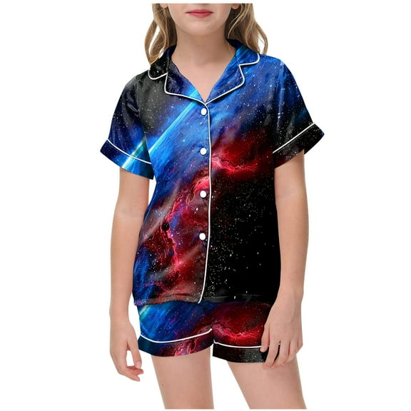 XZNPDUCQ 2Pcs Toddler Girls Golf Outfit Short Sleeve T-shirt Elastic Shorts Summer Elastic Shorts kids For 6 12 18 24 Months 2T 3T 4T 5T Dailywear Blueï¼2-3 Years