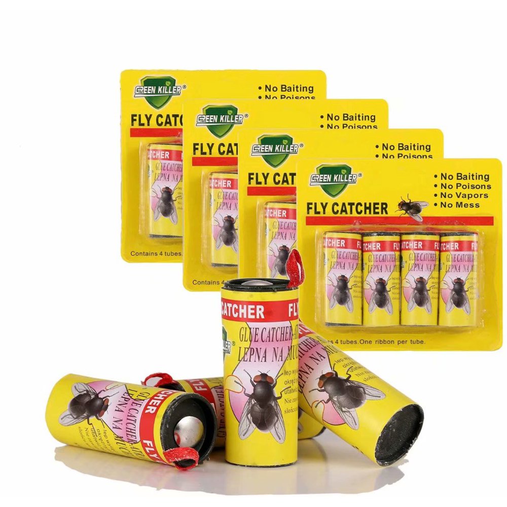 Sticky Fly Ribbons, Fly Trap, Fly Catcher Ribbon, Fly Paper Ribbon, Fly