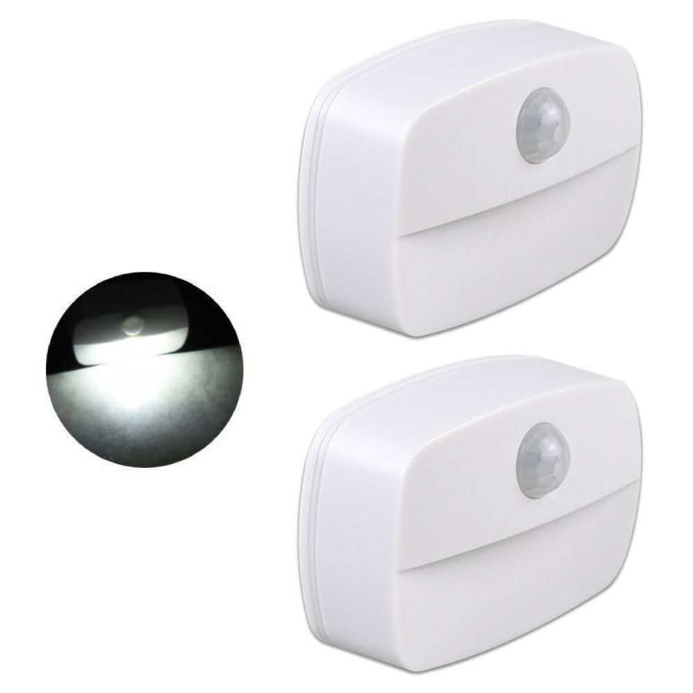 2pcs Outdoor Garden Battery Powered Home Security Closet Stair