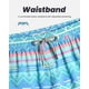 thumbnail image 4 of Bañador Maamgic para hombre, pantalones cortos de playa de secado rápido, color azul, talla L, 4 of 7