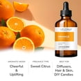 thumbnail image 2 of Orange Essential Oil by Velona - 2 oz | Therapeutic Grade for Aromatherapy Diffuser Undiluted, 2 of 5