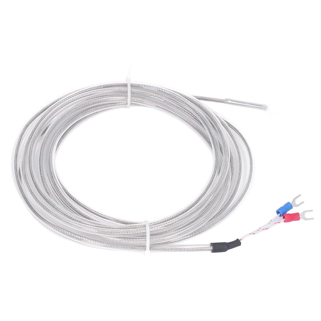 Sensor de temperatura de sonda, BERM Tipo K Controlador de temperatura de termopar Sonda Sensores de termopar tipo K Sonda Durabilidad probada en el tiempo
