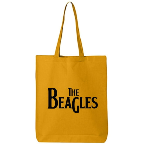 The Beagles Cotton Canvas Tote Bag