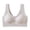Gray, variant on Ladies Seamless Wireless Integrated Padding Soft Support Back Structure Daily Bra