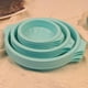 thumbnail image 4 of Juego 4 Moldes Silicona para Pasteles, Moldes Redondos para Pasteles, Moldes Silicona para Hornear, Herramienta para Hornear Pasteles y Mousse Arcoíris, Azul, 4 Pulgadas, 4 of 5