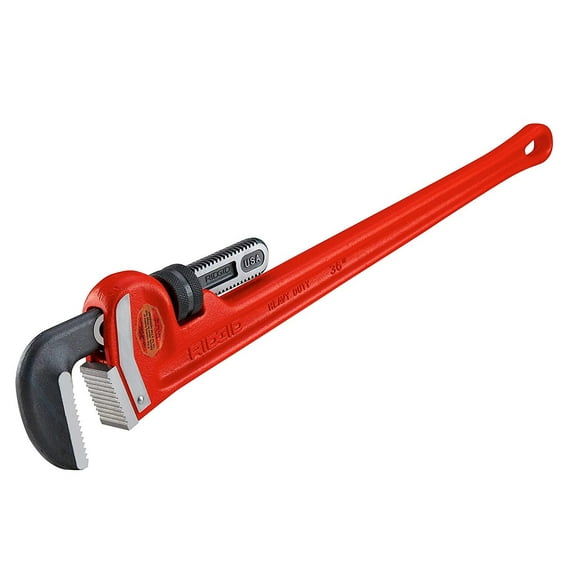 RIDGID 31035 Model 36 Heavy-Duty Straight Pipe Wrench, 36-inch Plumbing Wrench