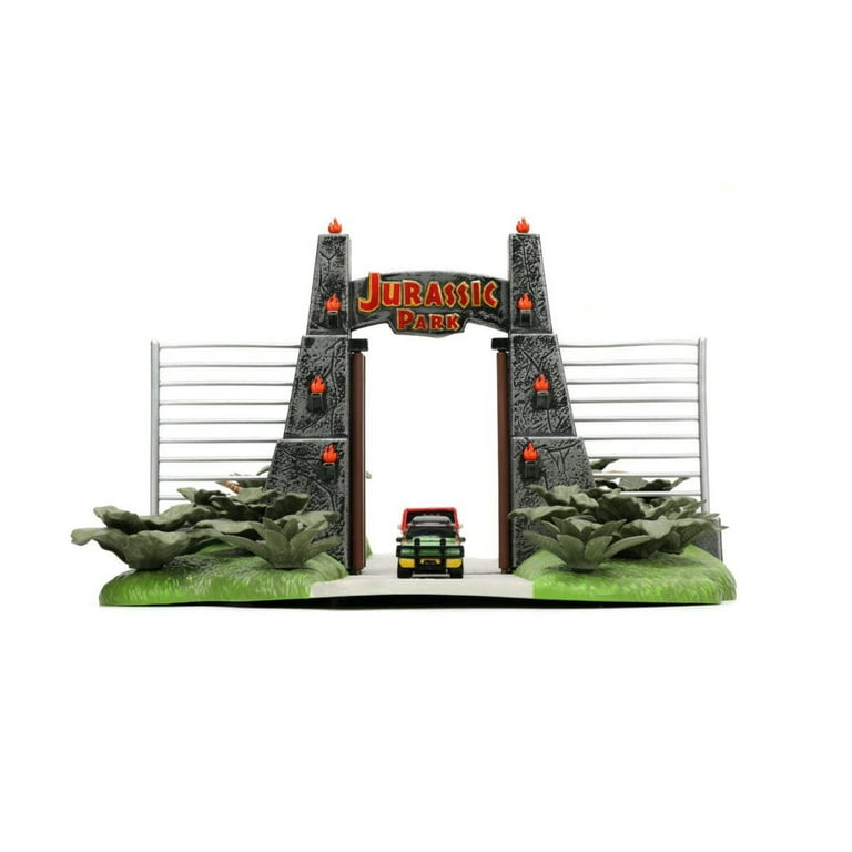 Jurassic Park 30th Anniversary Jurassic Gate Nano Scene