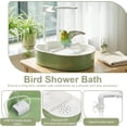 thumbnail image 4 of Automatic Birds Shower, Circulating Faucet Cage Accessory With Comfortable Design, for Indoor Pet Bathing, Color, 4 of 8
