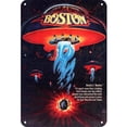 thumbnail image 1 of Figura Placa Metal Boston Pintura Hierro Rectangular Arte La Pared 20x30 Cm, 1 of 9