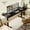 Black, variant on Newest 55" Electric Standing Desk,Oak Double Beam Frame with 4-Memory Controller & Type-C Port