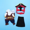 thumbnail image 1 of OULII Pet Dog Costume 1 Set Pirate Suit for Cats and Dogs Festival Party Use, 1 of 5