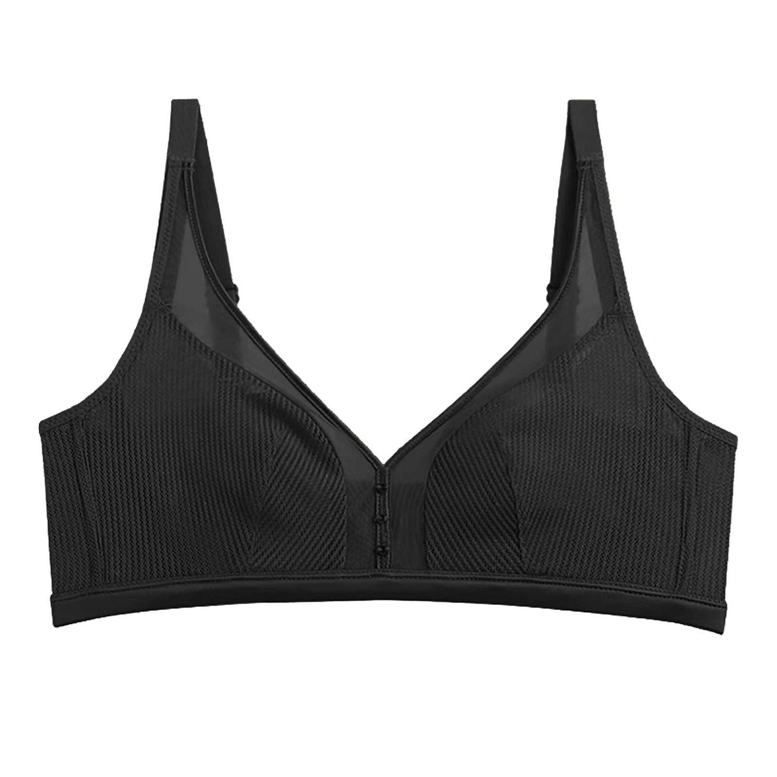 PMUYBHF Cotton Bras for Women no underwire Racerback Strapless Bra for  Women Non Slip Push up Wire Comfort Lift and Support Anti Droop no Show Bra