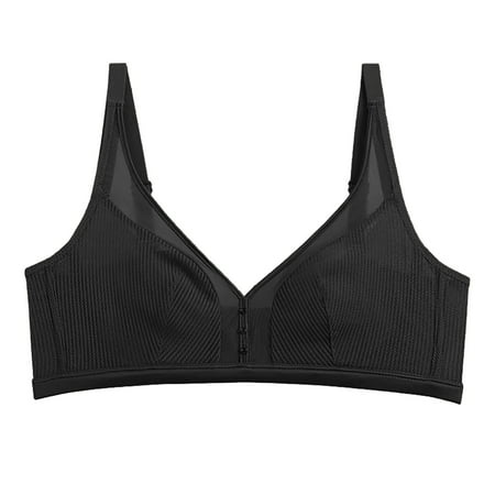 OJSFQUFP Bra for Deep Plunge Dress Black Strapless Bra for Women Seamless Stretch Wire Lightly Lined Comfort Bra Sexy & Comfortable Underwear B