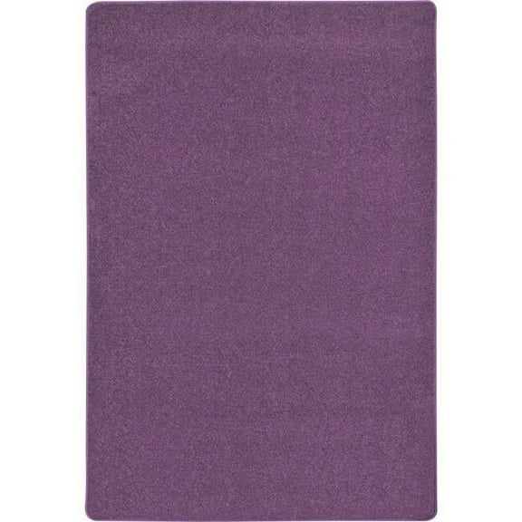 Joy Carpets  4 x 6 ft. Endurance Rectangle Area Rug Purple