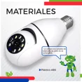 thumbnail image 3 of Cam-f Camara Tipo Foco De Seguridad Slim Company Wifi Ip Socket Vision Nocturna Color Blanco, 3 of 8