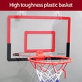 thumbnail image 3 of Juego de Mini Aro de Baloncesto para Interiores para NiñOs Juego de Mini Aro de Baloncesto Ajustable Regalos de Juguete de Baloncesto para NiñOs Adolescentes Negro, 3 of 8