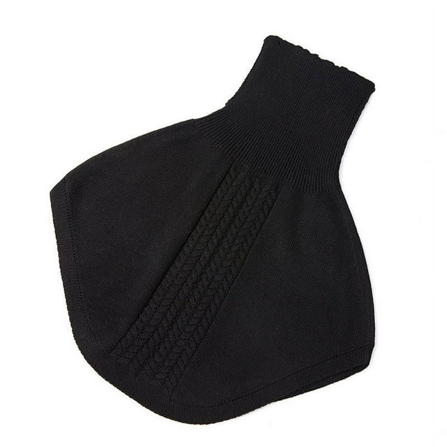 Col Montant Doux et Chaud, Faux Col, Cache-Couche d'Hiver Détachable, Demi-Col Roulé pour Hommes et Femmes