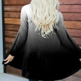 thumbnail image 2 of Vedolay Women Sweater Plus Size Thickened Hooded Cardigan Sweater Black,XL, 2 of 4