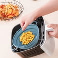 thumbnail image 4 of Dvkptbk Silicone Bol en 7.5 Pouces Plateau de Cuisson Pliable Multifonctionnel Antiadhésif Plateau de Cuisson de Qualité Alimentaire Kitchen Essentials, 4 of 6