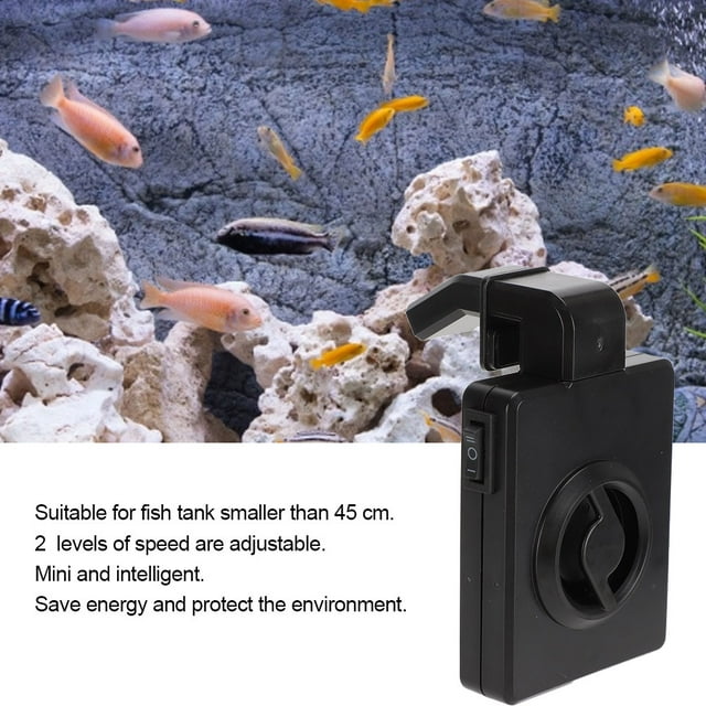 Aquarium Chillers Fan, Crab Shape Fish Cooling Fan USB Charging Adjustable Speed Mini ColdWind Cooling System for Salt Fresh Water Single Head
