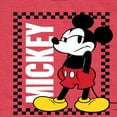 thumbnail image 3 of Mickey & Friends - Mickey Checker Frame - Youth Short Sleeve Graphic T-Shirt, 3 of 5