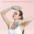 thumbnail image 4 of Guantes deportivos Soidarity 1 par Gimnasio Medio dedo Negro/M, 4 of 6