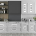 thumbnail image 3 of Goodhd 150mm Aluminium Rectangular Cabinet Wardrobe Air Vent Grille Ventilation-Cover, 3 of 6