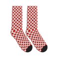 thumbnail image 4 of Men's Canada Maple Leaf Pattern Novelty Athletic Socks Women's Digital Printing Funky Patterned Crew Socks, 4 of 7