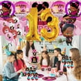 thumbnail image 5 of Boss Baby Africa Girl Birthday 13th Cups Party Supplies Plates Fans Decorations Cake Topper Decor, 5 of 6