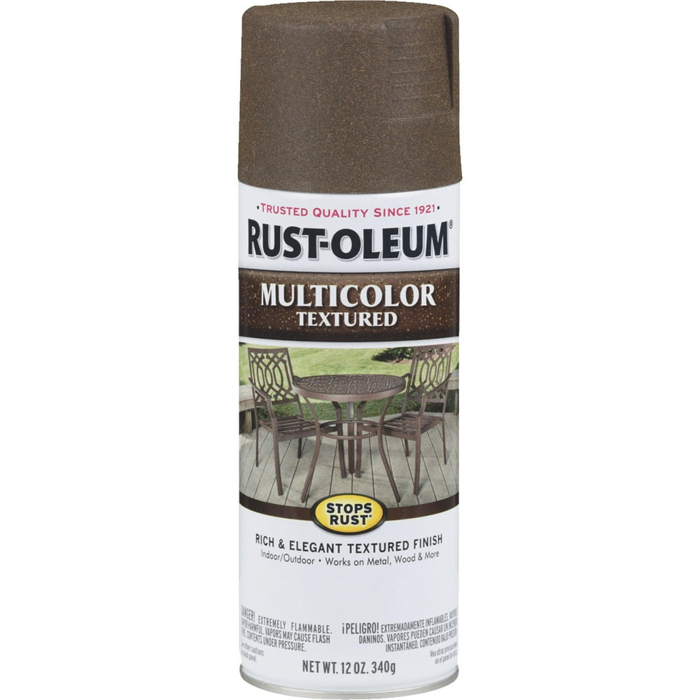 Autumn Brown, RustOleum Stops Rust MultiColor Textured Spray Paint