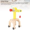 thumbnail image 4 of Wooden Crane Toy, Simulation Tower Crane Toy Innovative Funny  for Children, 4 of 7