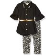 thumbnail image 1 of Ensemble Tunique et Legging Tissé pour Bébé Fille, Léopard Noir, 24M, 1 of 2