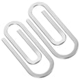 thumbnail image 6 of HONMEET Money Cash Clip Stainless Steel Money Clip 2Pcs Sleek Design, 6 of 8