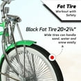 thumbnail image 2 of Tracer Tamron 20 inch Lowrider Bike,Single Speed,Green,Beach Cruiser Bicycle,with Banana Seat,140H Rims, 2 of 10