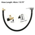 thumbnail image 4 of Unique Bargains 1pcs 40cm 15.75' Tire Valve Stem Extension Inflator Extender Hose Universal Fit for Car Motorcycle Bicycle, 4 of 8