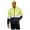 Safety Green/Black, variant on 9 Crowns Men's Hi Viz Reflective Sherpa Lined Work Safety Hoodie Jacket (Safety Green/Black, Small)