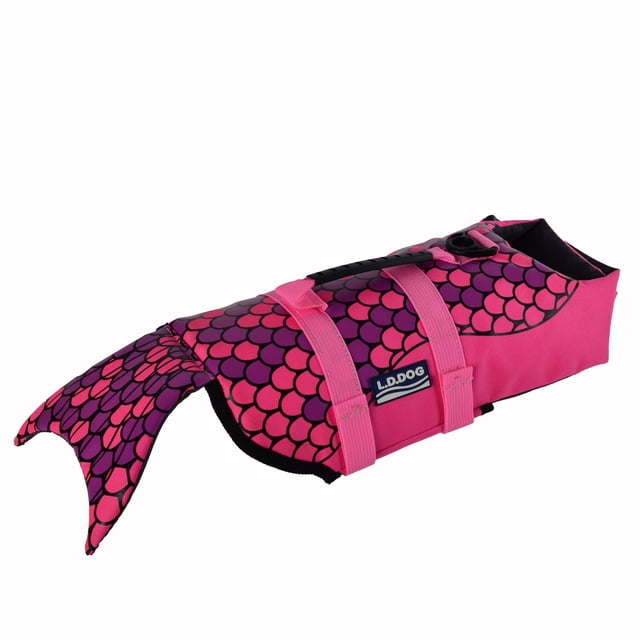 Gilet de Sauvetage pour Chien de Style Sirène Réglable