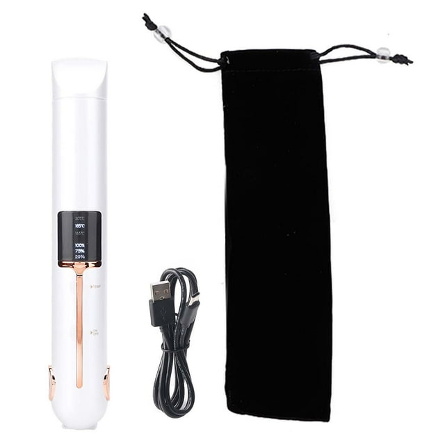 Mini fer à lisser électrique professionnel sans fil avec chargeur USB