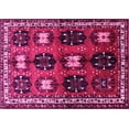 thumbnail image 1 of Ahgly Company Indoor Rectangle Persian Pink Traditional Area Rugs, 8' x 10', 1 of 4