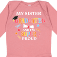 thumbnail image 4 of Inktastic My Sister Graduated and I'm Super Proud Boys or Girls Long Sleeve Baby Bodysuit, 4 of 5