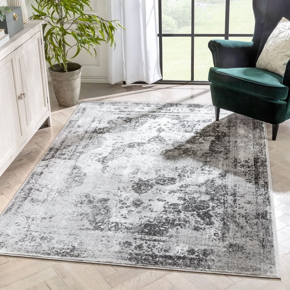 Well Woven Zazzle Patras Vintage Oriental Ivory 2'3" x 7'3" Runner Rug